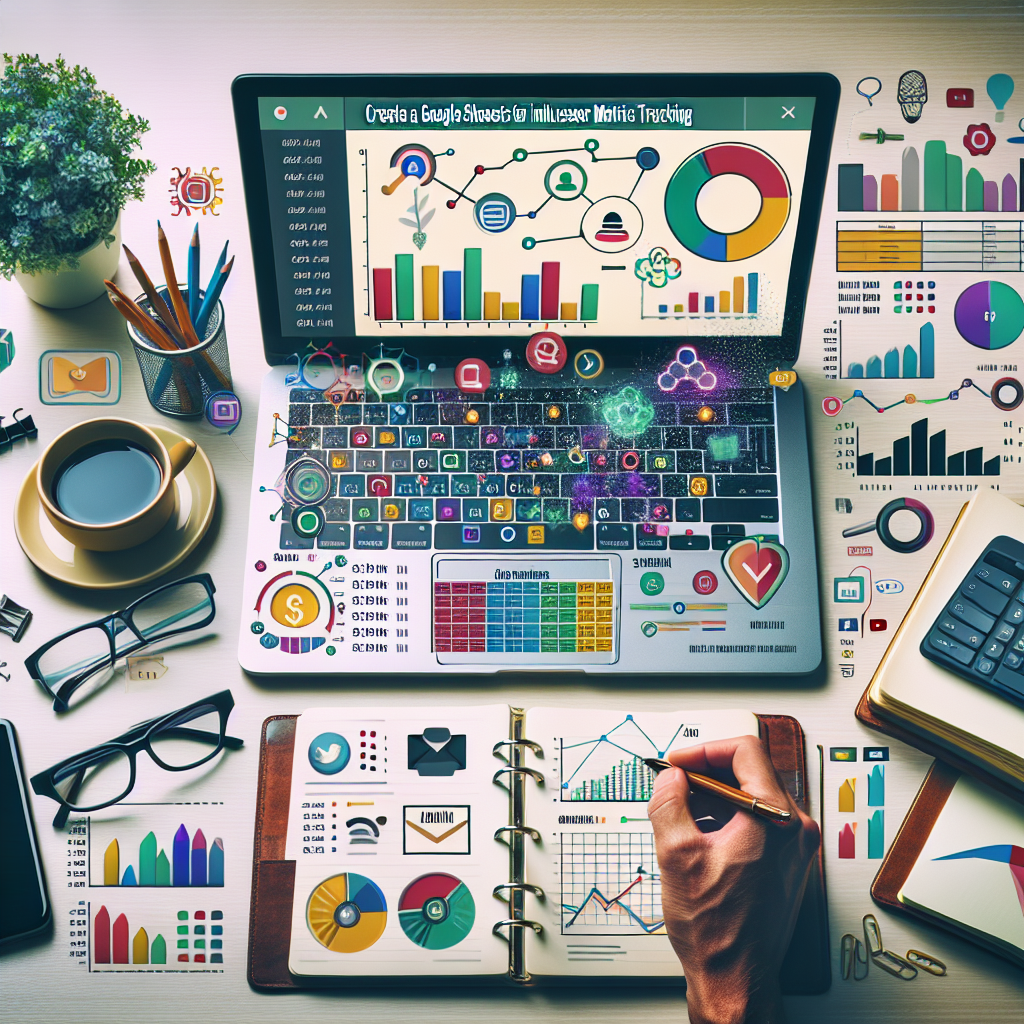 Creating a Google Sheets Template for Influencer Metrics Tracking