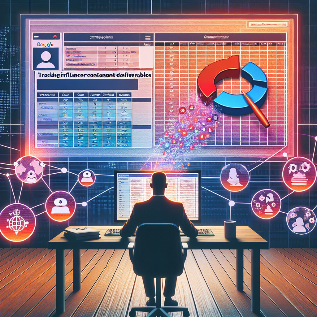 How to Track Influencer Content Deliverables in Google Sheets